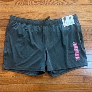 Champion Women's Dark Gray Athletic Shorts Size XXL